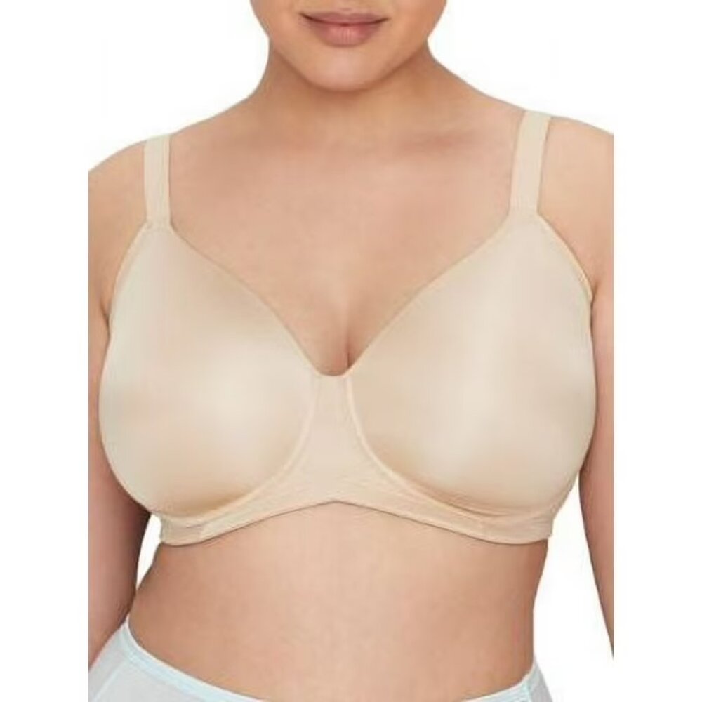 EUC Vanity Fair Beauty Back Side Smoother Full Figure Wirefree Bra - 38DDD